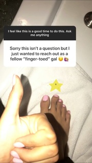 April Love Geary feet photo 8