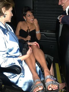 Ariana DeBose feet photo thumbnail