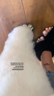 Ariana Grande feet photo thumbnail