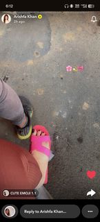 Arishfa Khan feet photo 12