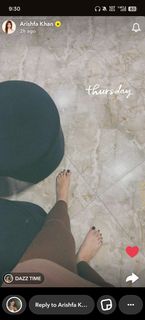 Arishfa Khan feet photo 11