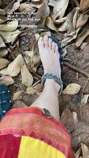 Ashika Ranganath feet photo 2