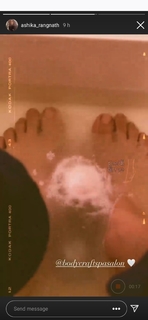 Ashika Ranganath feet photo 11