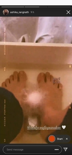 Ashika Ranganath feet photo 10