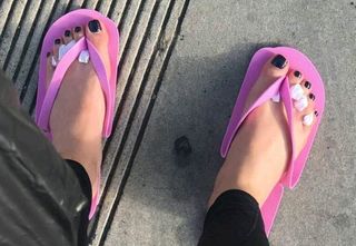 Ashley Benson feet photo thumbnail