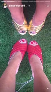 Ashley Madekwe feet photo thumbnail