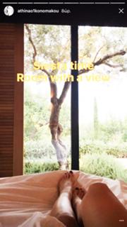 Athina Oikonomakou feet photo thumbnail