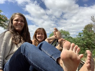Audacious Autumn feet photo 2