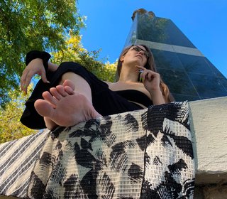 Audacious Autumn feet photo 5