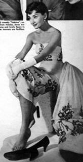 Audrey Hepburn feet photo thumbnail