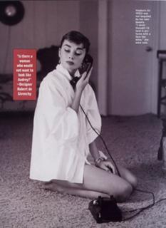 Audrey Hepburn feet photo thumbnail