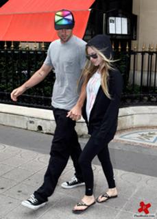 Avril Lavigne feet photo thumbnail