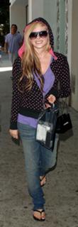 Avril Lavigne feet photo thumbnail