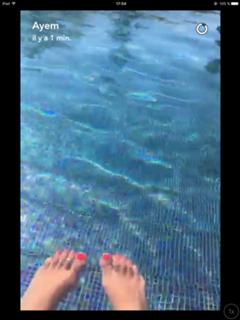 Ayem Nour feet photo thumbnail