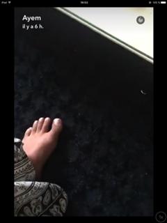 Ayem Nour feet photo thumbnail
