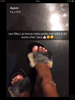 Ayem Nour feet photo thumbnail