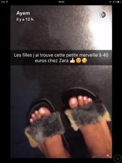 Ayem Nour feet photo thumbnail