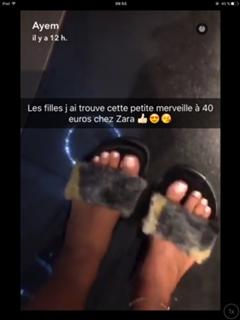 Ayem Nour feet photo thumbnail