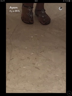 Ayem Nour feet photo thumbnail