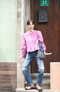 Baihe Bai feet photo 11