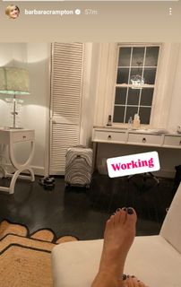 Barbara Crampton feet photo 9