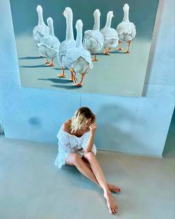 Barbara D'Urso feet photo thumbnail