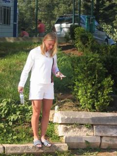 Barbara Schett feet photo 4