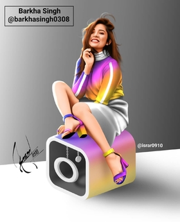 Barkha Singh feet photo thumbnail