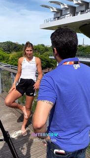 Beatriz Haddad Maia feet photo 3