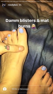 Bec Hyatt feet photo 9