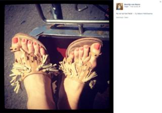 Beertje van Beers feet photo 2