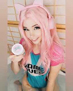 Belle Delphine feet photo thumbnail