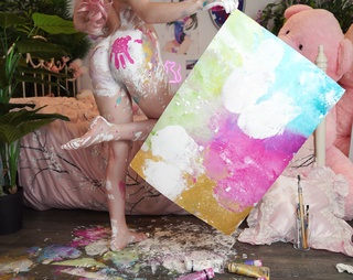 Belle Delphine feet photo thumbnail