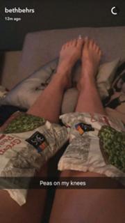 Beth Behrs feet photo thumbnail