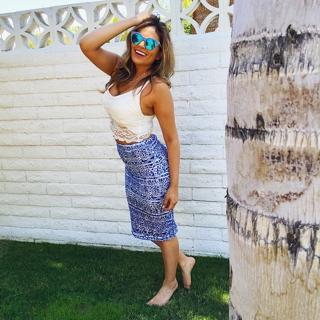 Bethany Mota feet photo thumbnail