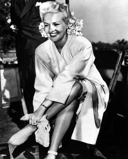 Betty Grable feet photo 9