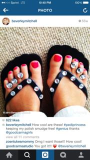 Beverley Mitchell feet photo thumbnail