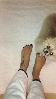 Bianca Atzei feet photo thumbnail