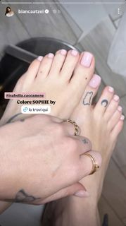 Bianca Atzei feet photo 2