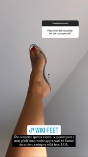 Bianca Balti feet photo thumbnail