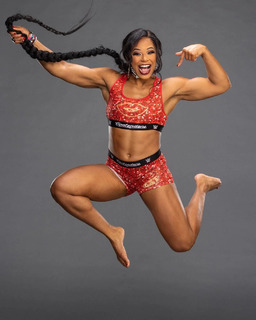 Bianca Belair feet photo thumbnail