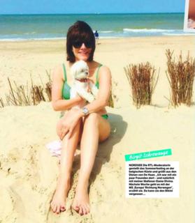 Birgit Schrowange feet photo thumbnail