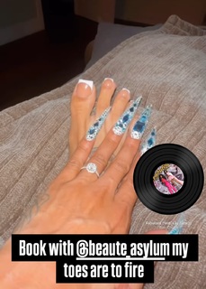 Blac Chyna feet photo thumbnail