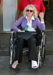 Blythe Danner feet photo 9