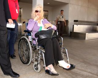 Blythe Danner feet photo 8