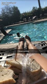 Brec Bassinger feet photo thumbnail