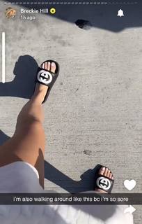 Breckie Hill feet photo thumbnail