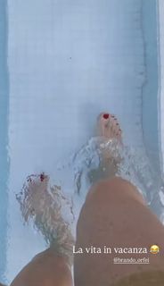 Brigitta Boccoli feet photo 7