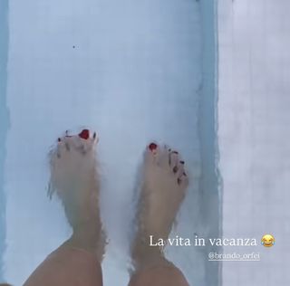 Brigitta Boccoli feet photo 6