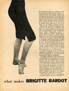 Brigitte Bardot feet photo thumbnail